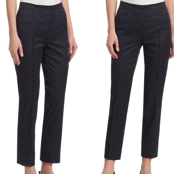 AKRIS punto Micro Polka Dot Pants 6 - Picture 7 of 9
